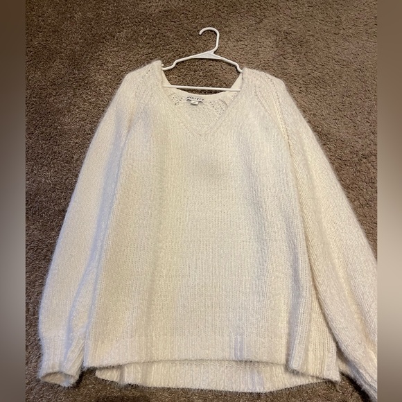 Ava & Viv white knitted oversized sweater - Picture 2 of 3